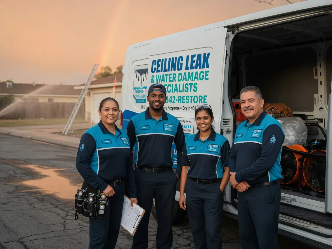 Ceiling Leak Cleanup company in Loretto, VA